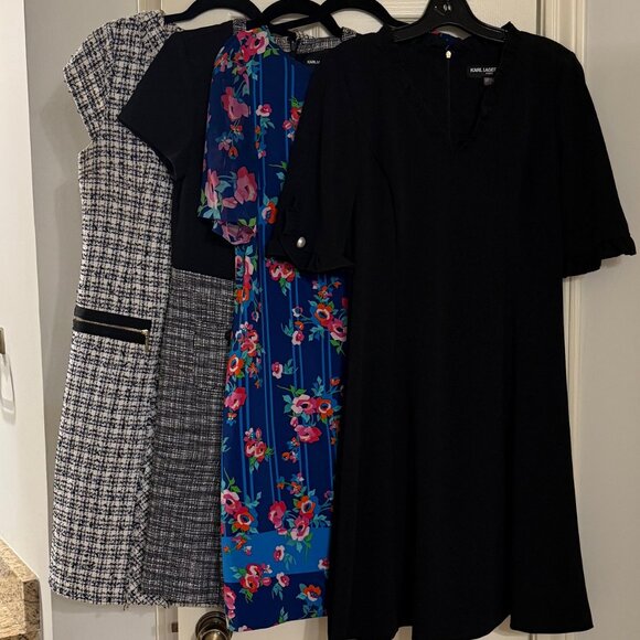 Karl Lagerfeld Women's Bundle Lot of 6 Dresses size 8 - Picture 1 of 16